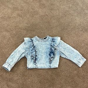 Small forever 21 denim top